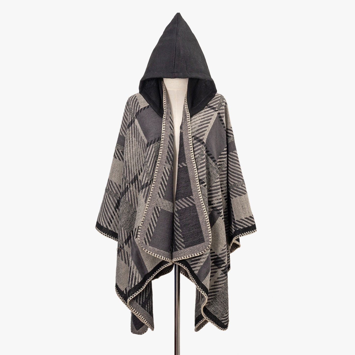 Hoodie Shawl Boho
