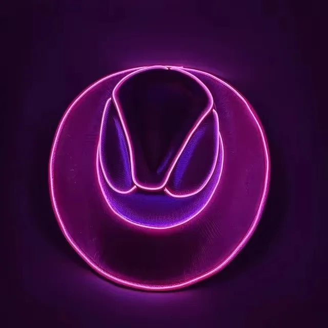 Cowboy/Cowgirl Hat with LED Light Up