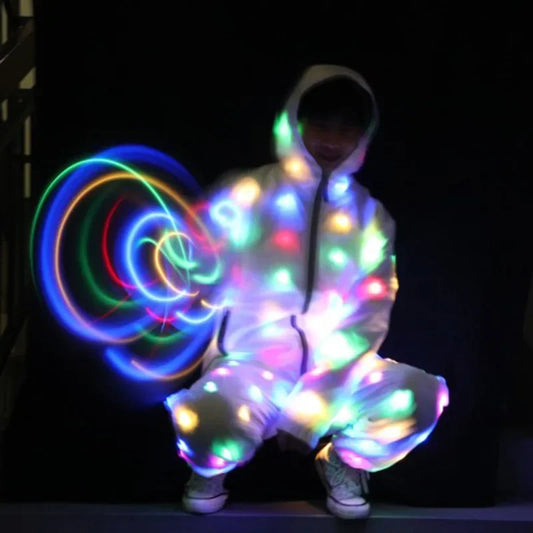 Led Light Up Rave Jumpsuit