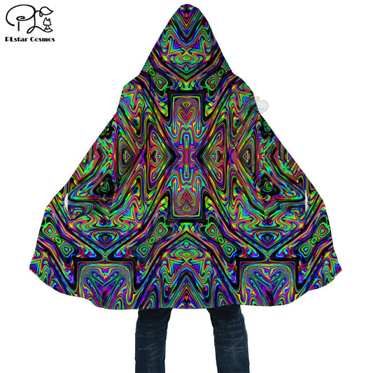 Psychedelic Hooded Cloaks
