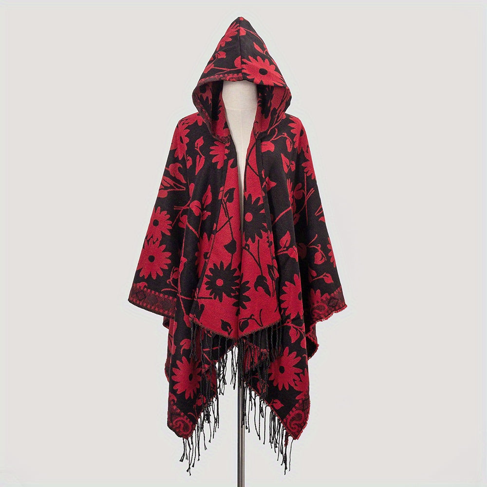 Hoodie Shawl Boho