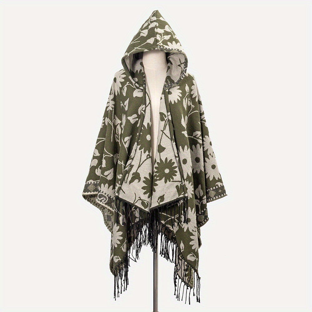 Hoodie Shawl Boho