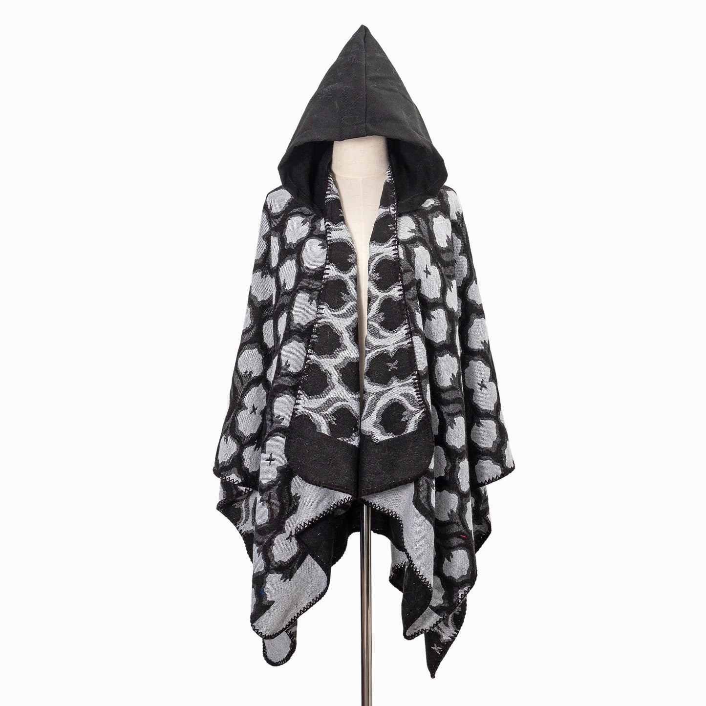 Hoodie Shawl Boho