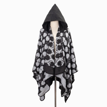 Hoodie Shawl Boho
