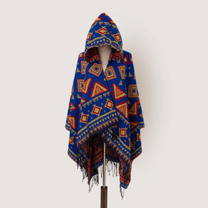 Hoodie Shawl Boho
