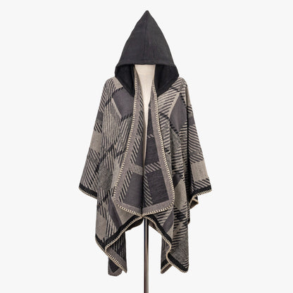Hoodie Shawl Boho