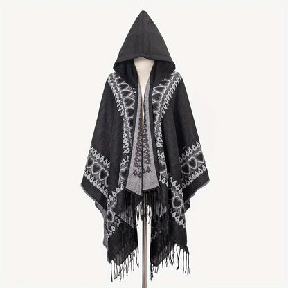 Hoodie Shawl Boho