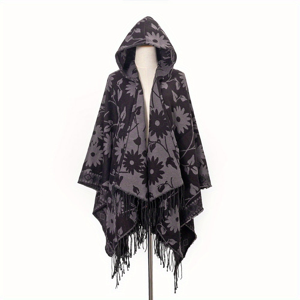 Hoodie Shawl Boho