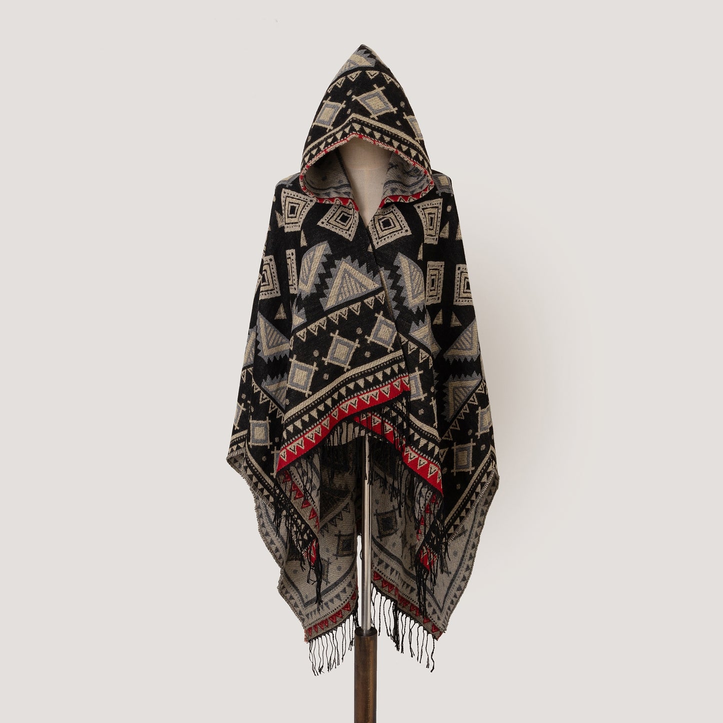 Hoodie Shawl Boho