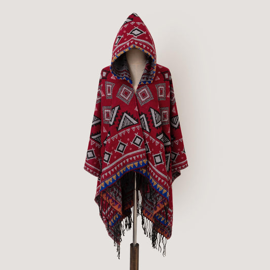 Hoodie Shawl Boho
