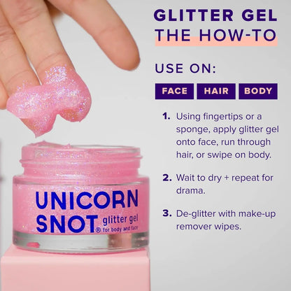 Unicorn Snot Holographic Glitter Gel
