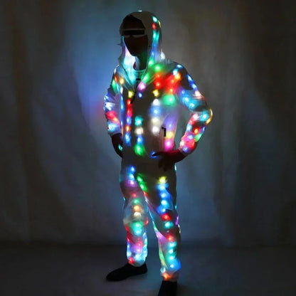 Led Light Up Rave Jumpsuit