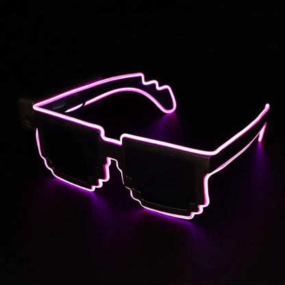 LED Light-up Glasses Wireless Glow in the Dark
