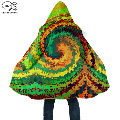 Psychedelic Hooded Cloaks