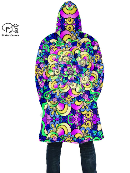 Psychedelic Hooded Cloaks