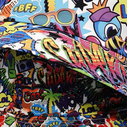 Graffiti Sunscreen Bucket Hats