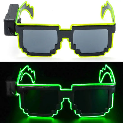LED Light-up Glasses Wireless Glow in the Dark