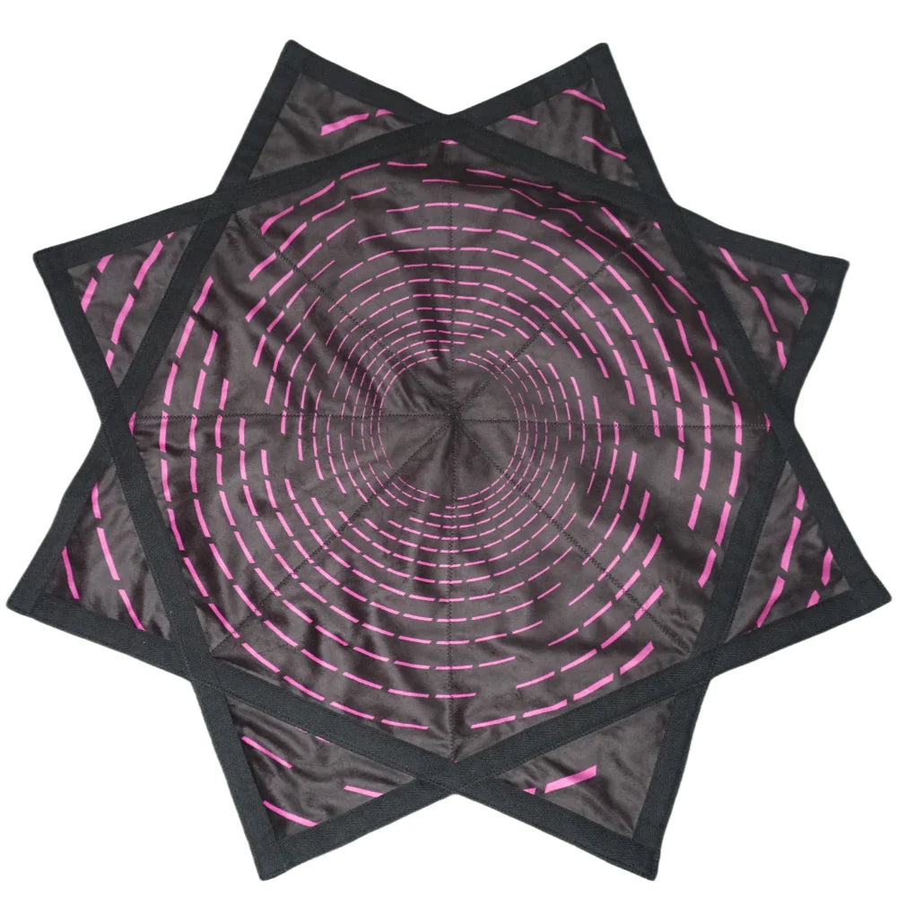 Flow star universe printed pattern double-sided printed UV purple