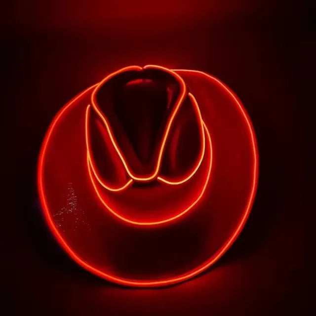Cowboy/Cowgirl Hat with LED Light Up