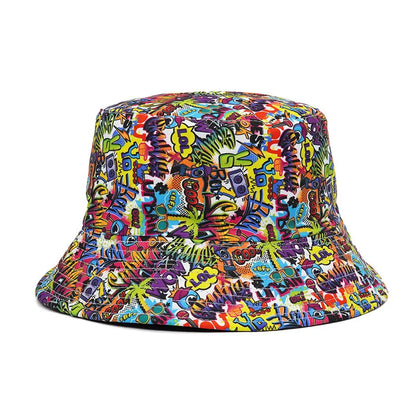 Graffiti Sunscreen Bucket Hats