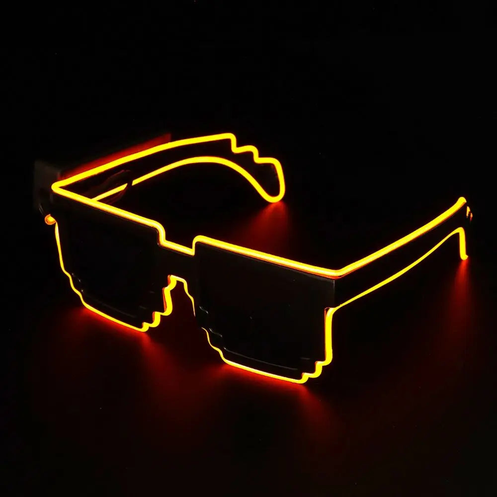 LED Light-up Glasses Wireless Glow in the Dark
