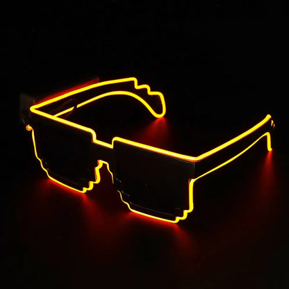 LED Light-up Glasses Wireless Glow in the Dark
