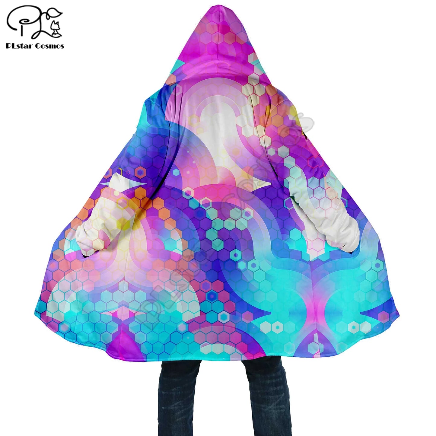 Psychedelic Hooded Cloaks