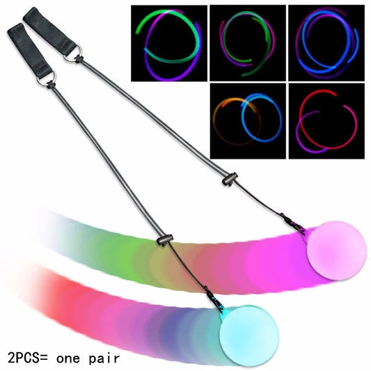 2 pieces = 1 pair LED POI Set