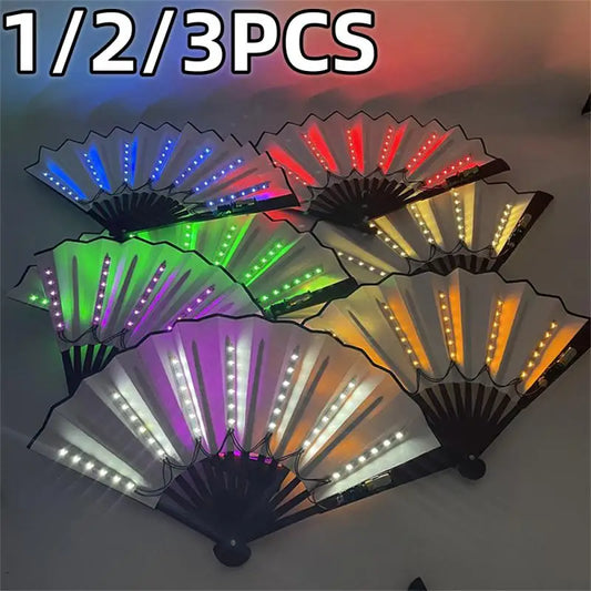 Glow Folding Led Fan
