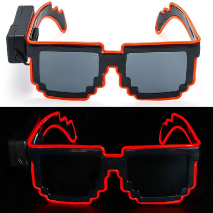 LED Light-up Glasses Wireless Glow in the Dark
