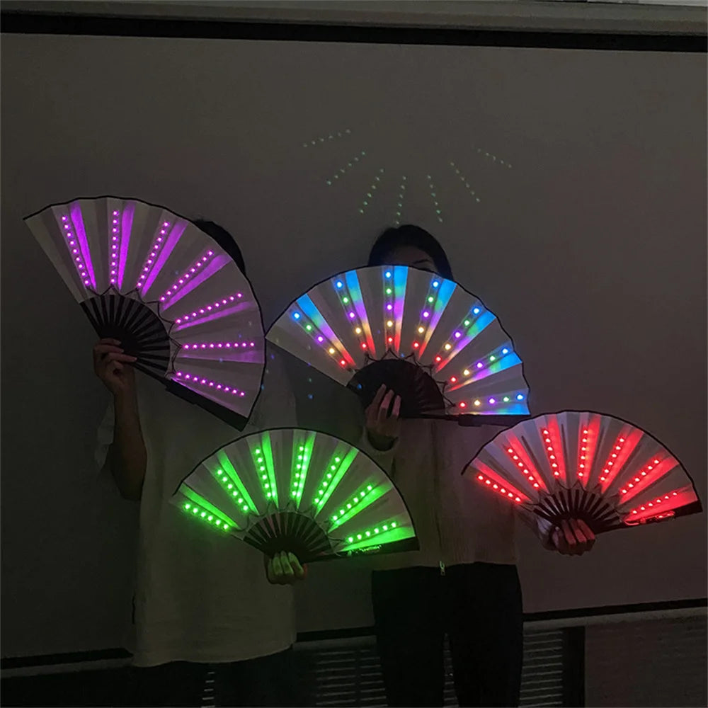 Glow Folding Led Fan
