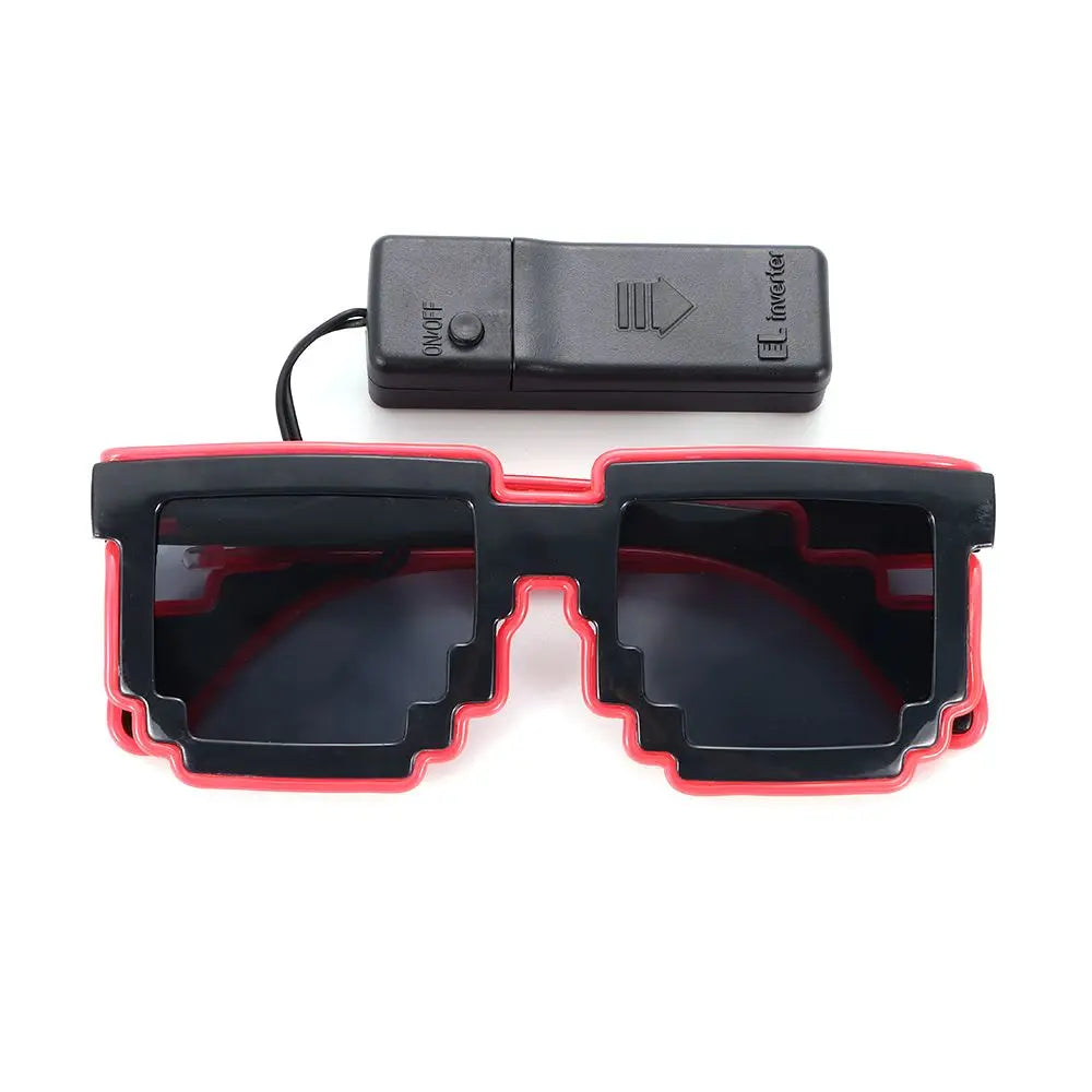 LED Light-up Glasses Wireless Glow in the Dark