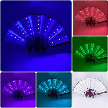 Glow Folding Led Fan