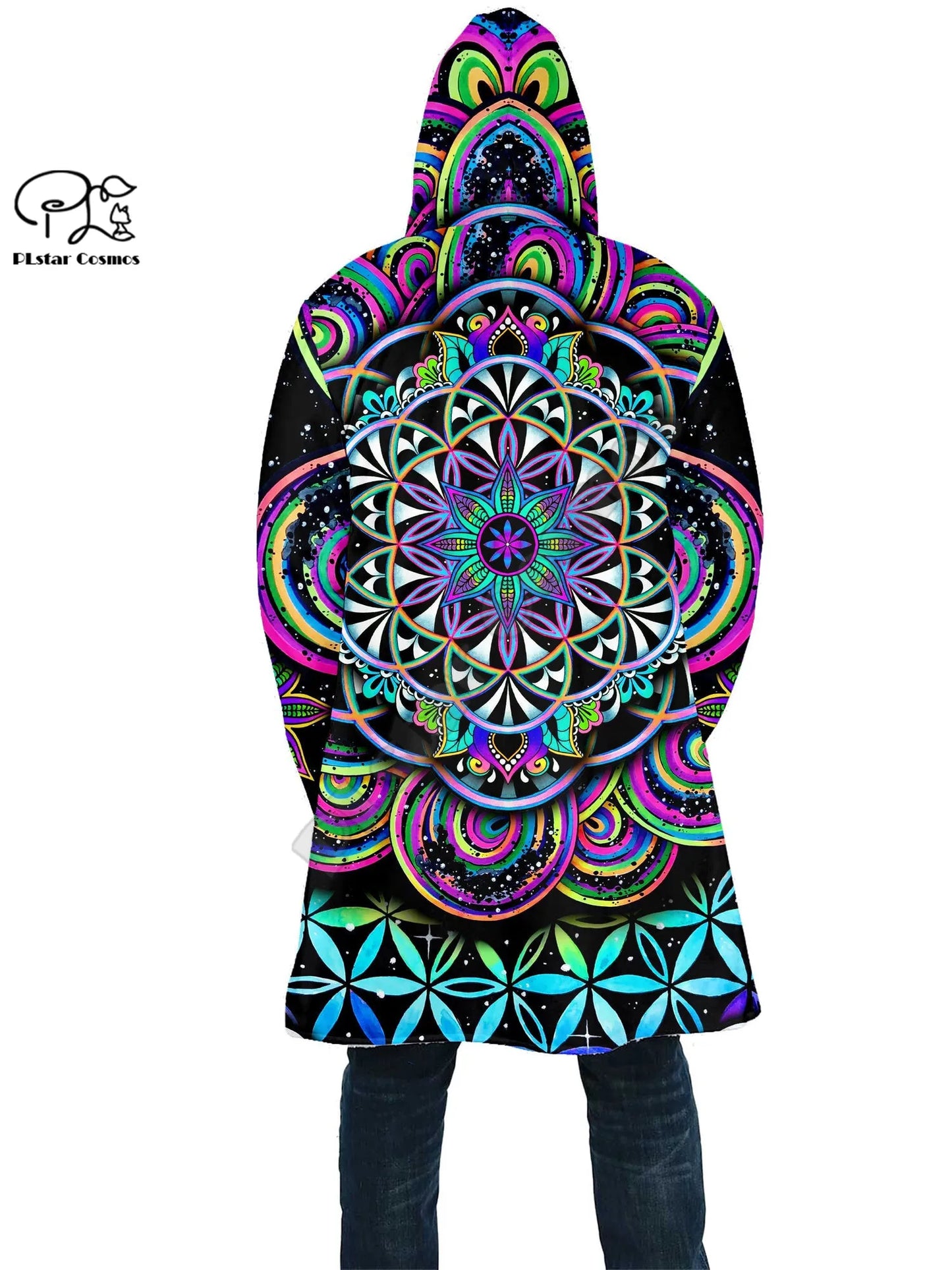 Psychedelic Hooded Cloaks