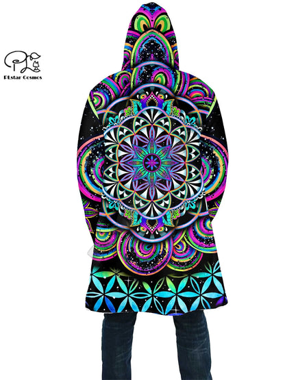 Psychedelic Hooded Cloaks