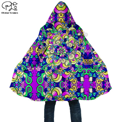 Psychedelic Hooded Cloaks
