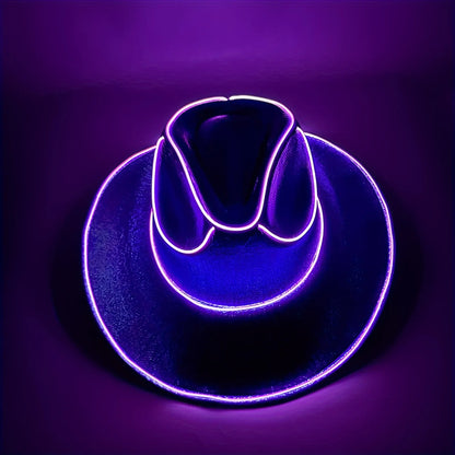 Cowboy/Cowgirl Hat with LED Light Up