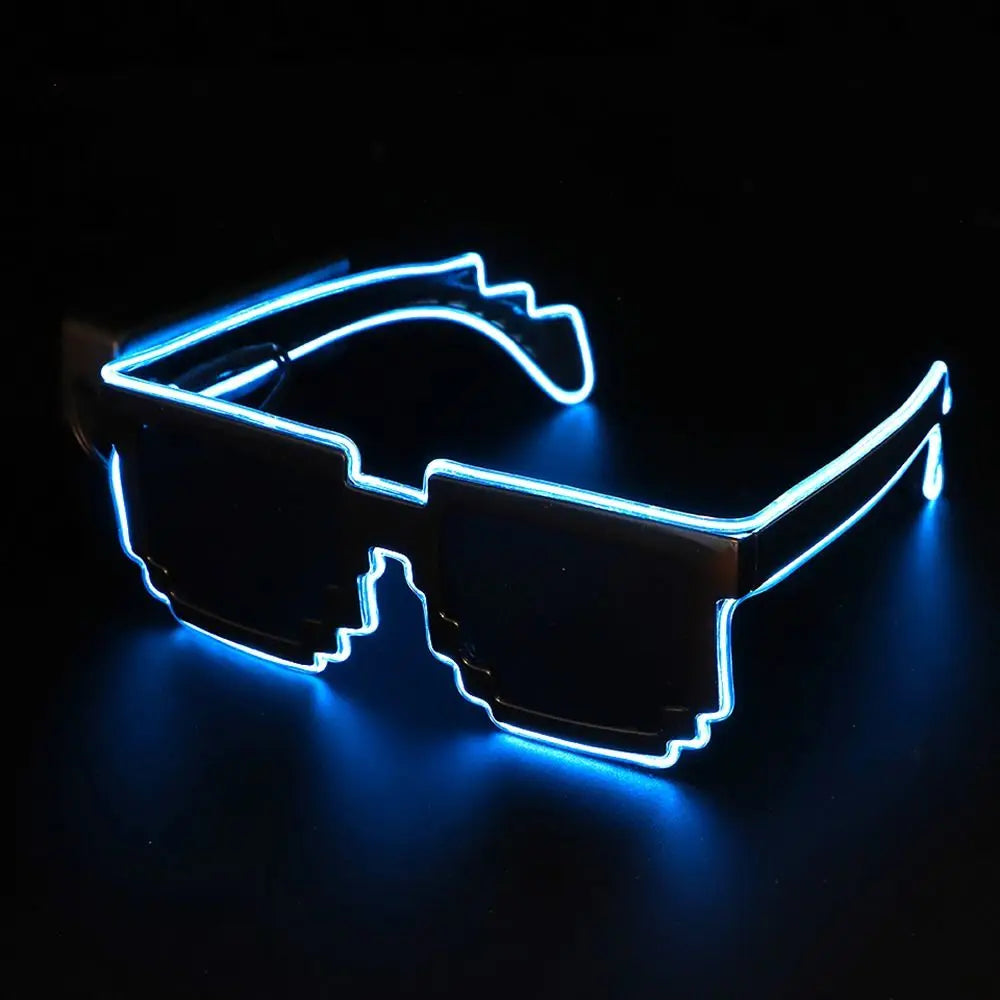 LED Light-up Glasses Wireless Glow in the Dark