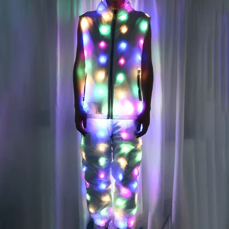 Led Light Up Rave Jumpsuit