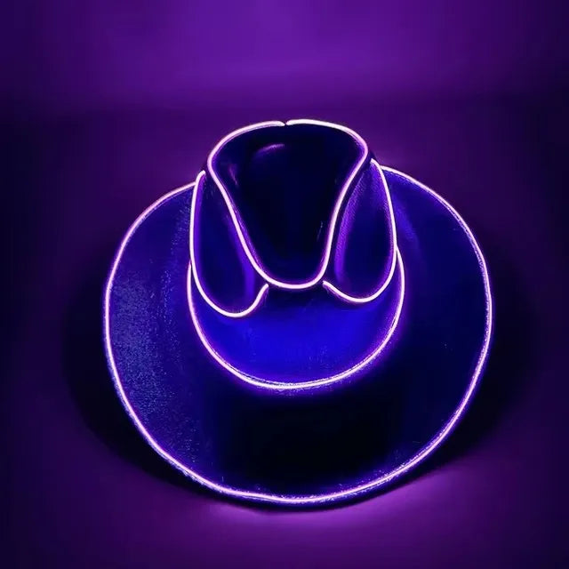 Cowboy/Cowgirl Hat with LED Light Up
