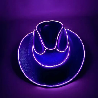 Cowboy/Cowgirl Hat with LED Light Up