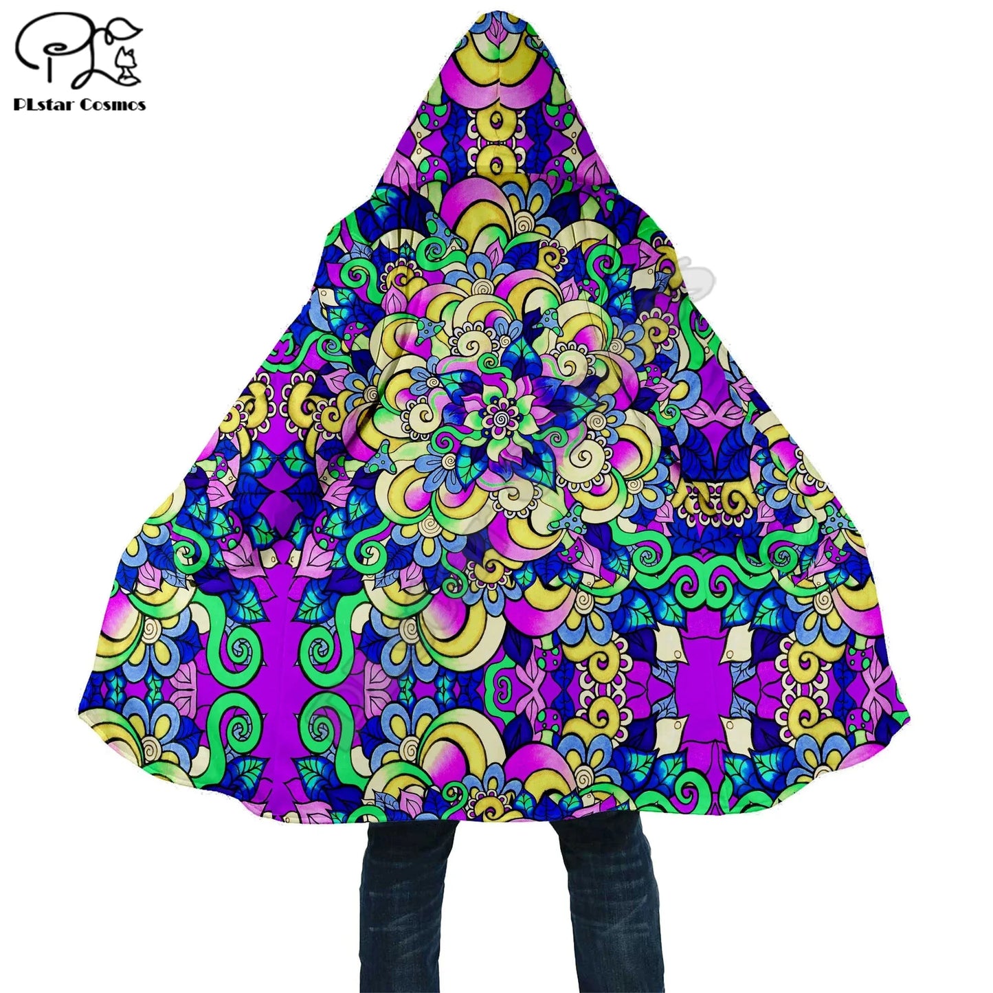 Psychedelic Hooded Cloaks