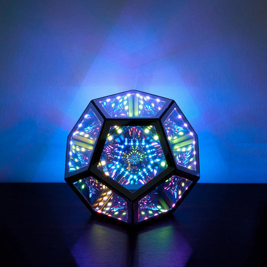 Dreamy Geometric Space LED Light