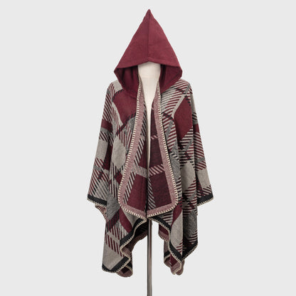 Hoodie Shawl Boho