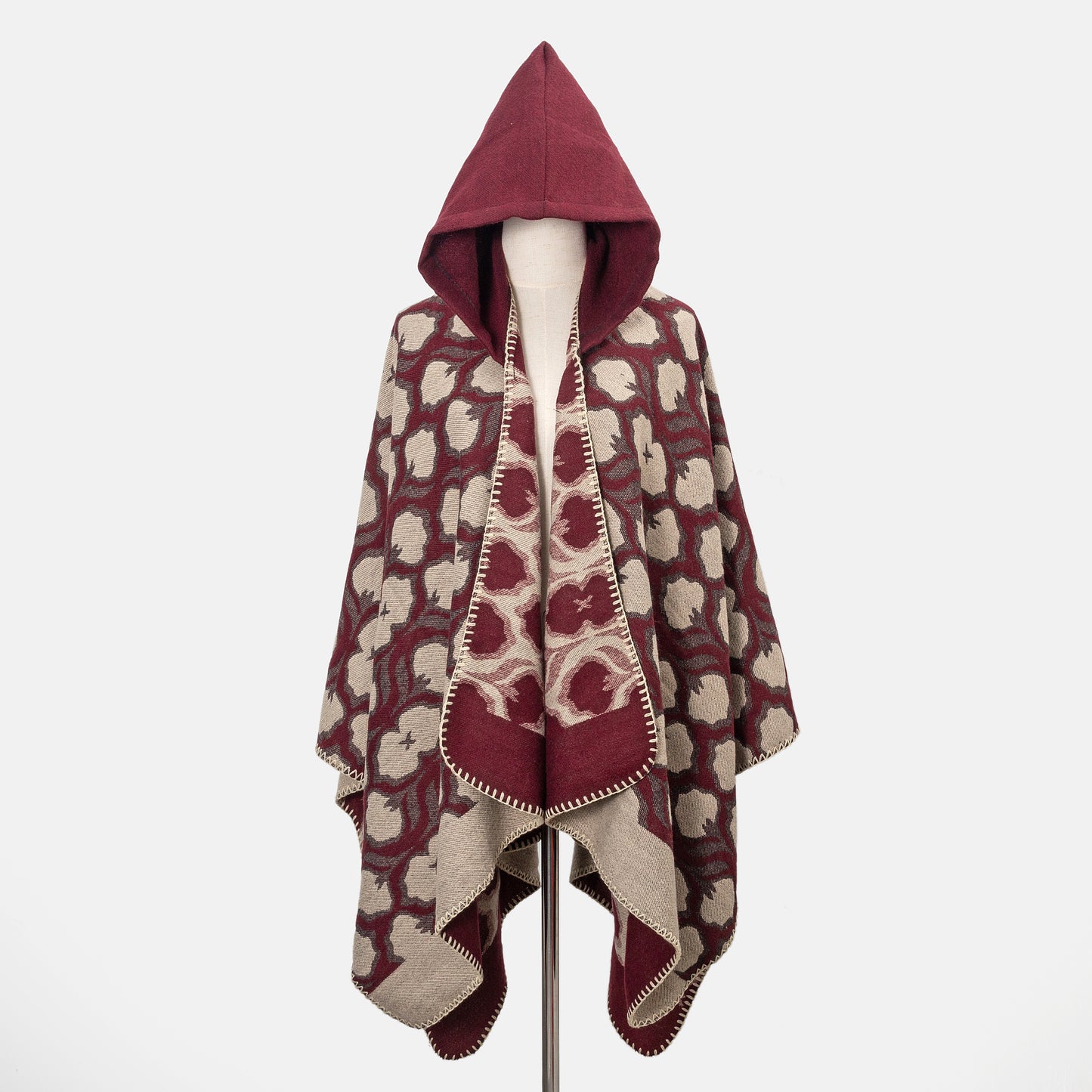 Hoodie Shawl Boho