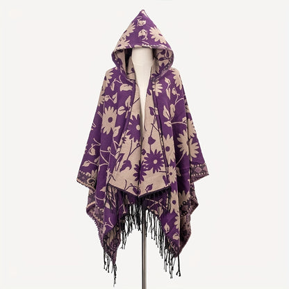 Hoodie Shawl Boho