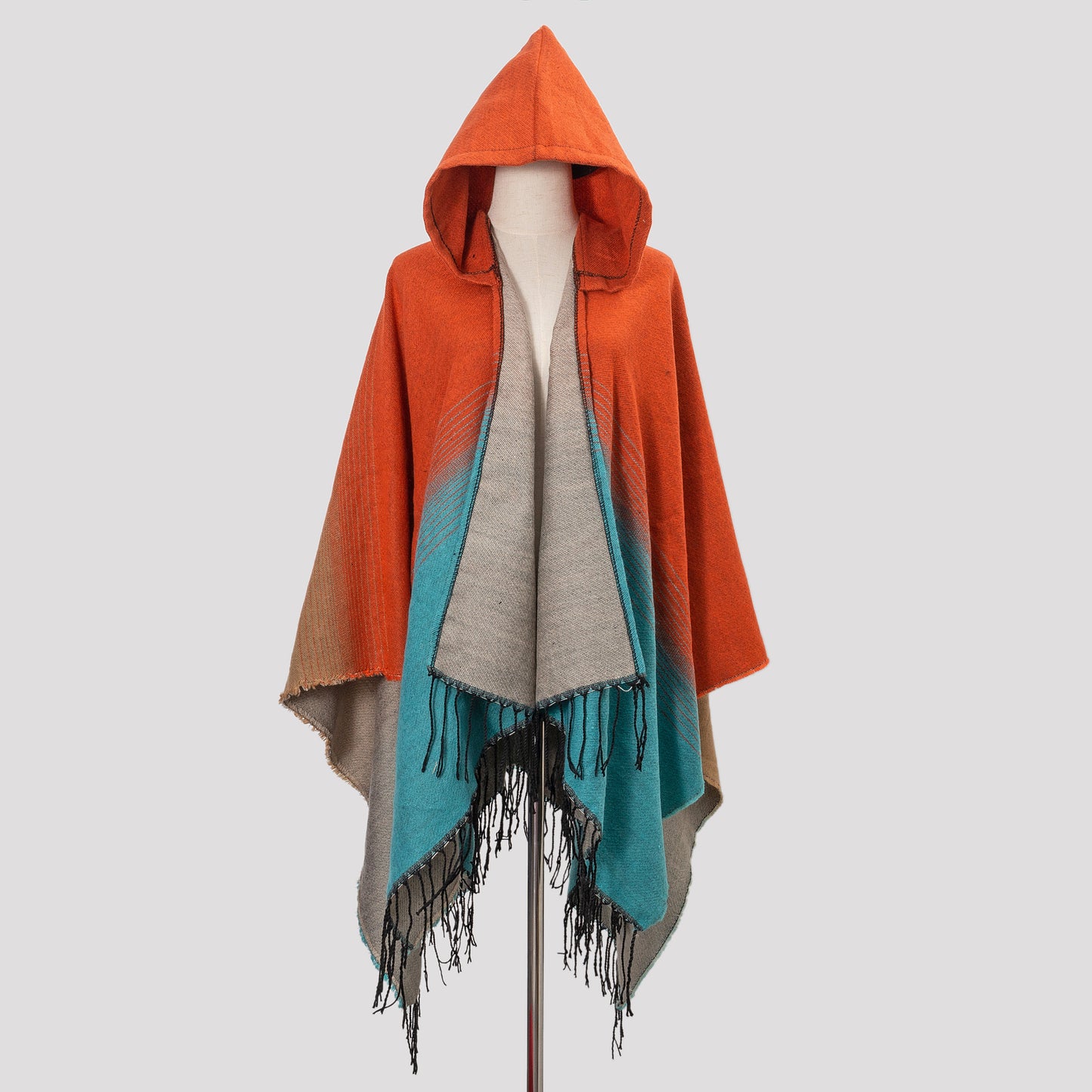 Hoodie Shawl Boho